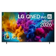 LG 86 inch LG QNED evo AI QNED8M Mini LED 4K Smart TV 2026, 85QNED8MB6A, thumbnail 1