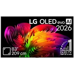 83 inch Wallpaper TV LG OLED evo AI W6 4K Smart TV 2026