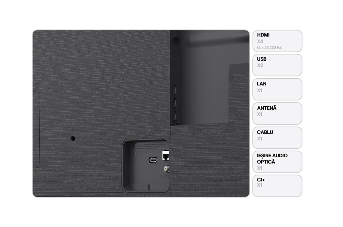 LG 98 inch LG NANO 4K UHD AI NU90 Smart TV 2026, detail view, 98NU900B6LB, thumbnail 2