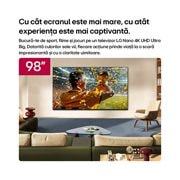 LG 98 inch LG NANO 4K UHD AI NU90 Smart TV 2026, lifestyle view, 98NU900B6LB, thumbnail 6