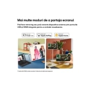 LG Televizor LG StanbyME 2 MAX, 2026, 32'', Procesor α8 AI 4K, Ecran tactil super portabil, 32LX6BPGA, thumbnail 2