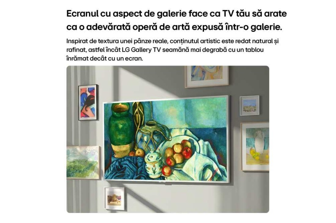 LG 55 inch LG Gallery TV AI with frame LX7 4K ART TV 2026, 55LX7B6LA, thumbnail 14