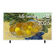 LG 55 inch LG Gallery TV AI with frame LX7 4K ART TV 2026, 55LX7B6LA, thumbnail 1