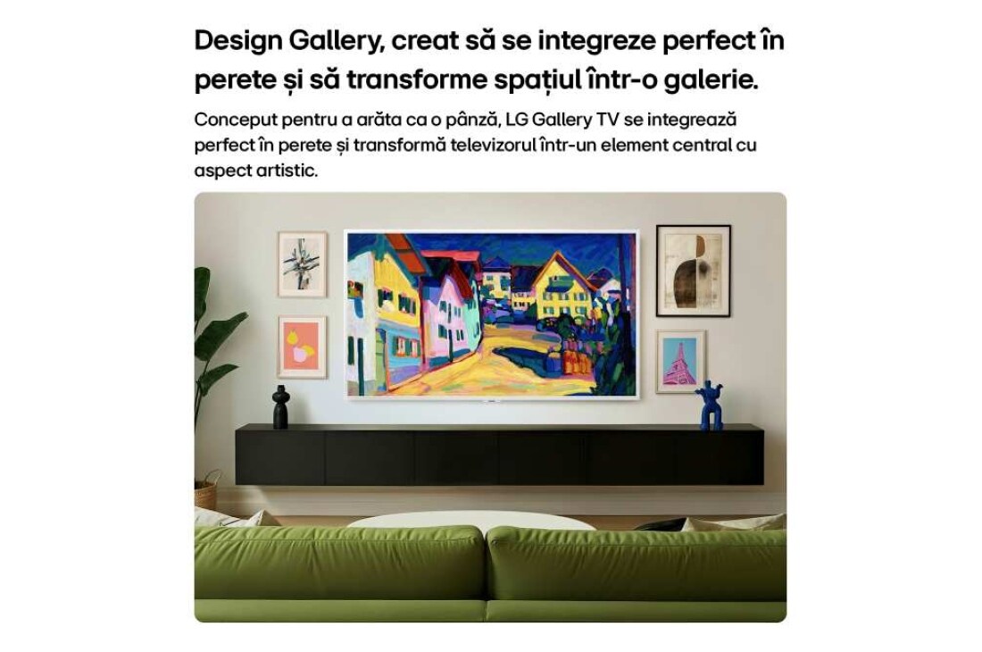 LG 65 inch LG Gallery TV AI with frame LX7 4K ART TV 2026, 65LX7B6LA, thumbnail 8