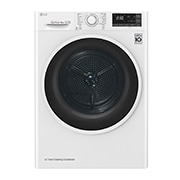 LG Uscător pompă de căldură Dual Inverter | 9kg | Clasa A+++ | Condensator curățare automată | EcoHybrid | ThinQ™ | Alb, RC90U2AV4Q, thumbnail 1
