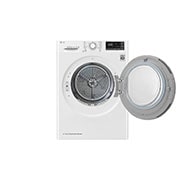 LG Uscător pompă de căldură Dual Inverter | 9kg | Clasa A+++ | Condensator curățare automată | EcoHybrid | ThinQ™ | Alb, RC90U2AV4Q, thumbnail 12