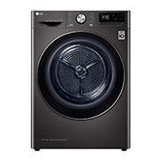 LG Uscător pompă de căldură Dual Inverter | 9kg | Clasa A+++ | Condensator curățare automată | Allergy Care | ThinQ™ | Gri închis, RC90V9JV2Q, thumbnail 1
