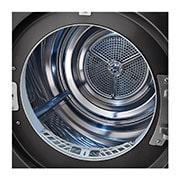 LG Uscător pompă de căldură Dual Inverter | 9kg | Clasa A+++ | Condensator curățare automată | Allergy Care | ThinQ™ | Gri închis, RC90V9JV2Q, thumbnail 6