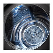 LG Uscător pompă de căldură Dual Inverter | 9kg | Clasa A+++ | Condensator curățare automată | Allergy Care | ThinQ™ | Gri închis, RC90V9JV2Q, thumbnail 8