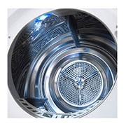 LG  Uscător cu pompă de căldură, Dual Inverter, 9kg, Clasa C, EcoHybrid™, ThinQ™, Alb, RH90V9AV2N, RH90V9AV2N, thumbnail 6