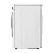 LG Uscător cu pompă de căldură, Dual Inverter, 9kg, Clasa D, EcoHybrid™, ThinQ™, Alb, Side view, RH90V5AV6N, thumbnail 12