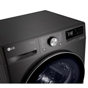 LG Uscător cu pompă de căldură, Dual Inverter, 9kg, Clasa C, Allergy Care, ThinQ™,  Gri inchis, RH90V9JV2N, thumbnail 5