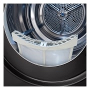 LG Uscător cu pompă de căldură, Dual Inverter, 9kg, Clasa C, Allergy Care, ThinQ™,  Gri inchis, RH90V9JV2N, thumbnail 7