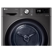 LG Uscător cu pompă de căldură, Dual Inverter, 9kg, Clasa C, Allergy Care, ThinQ™,  Gri inchis, RH90V9JV2N, thumbnail 8