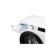LG Masina de Spalat cu Uscator, Slim, 8 kg spalare / 5 kg uscare, Motor Inverter Direct Drive™, Alb, Detergent port view , F2DR508SBW, thumbnail 5