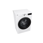 LG Masina de Spalat cu Uscator, Slim, 8 kg spalare / 5 kg uscare, Motor Inverter Direct Drive™, Alb, Top perspective view, F2DR508SBW, thumbnail 8