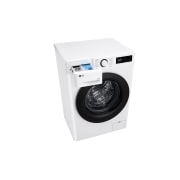 LG Masina de Spalat cu Uscator, Slim, 8 kg spalare / 5 kg uscare, Motor Inverter Direct Drive™, Alb, Top perspective detergent port , F2DR508SBW, thumbnail 9