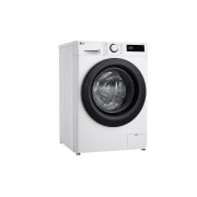 LG Masina de Spalat cu Uscator, Slim, 8 kg spalare / 5 kg uscare, Motor Inverter Direct Drive™, Alb, Left side view, F2DR508SBW, thumbnail 10