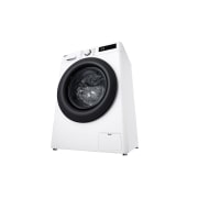 LG Masina de Spalat cu Uscator, Slim, 8 kg spalare / 5 kg uscare, Motor Inverter Direct Drive™, Alb, Left perspective view, F2DR508SBW, thumbnail 13