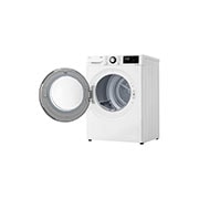 LG Uscător de rufe cu pompă de căldură, Dual Inverter, 8kg, EcoHybrid™, ThinQ™, Alb,  perspective image, RH80V3AVBN, thumbnail 11