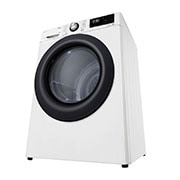 LG Uscător de rufe cu pompă de căldură, Dual Inverter, 8kg, EcoHybrid™, ThinQ™, Alb, Side view, RH80V3AVBN, thumbnail 13