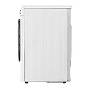 LG Uscător de rufe cu pompă de căldură, Dual Inverter, 8kg, EcoHybrid™, ThinQ™, Alb, Side view, RH80V3AVBN, thumbnail 14