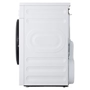 LG Uscător de rufe cu pompă de căldură, 8 kg, seria 2, alb, imagine cu partea laterală a uscătorului, RHX1009NWK, thumbnail 12