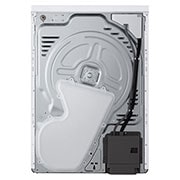 LG Uscător de rufe cu pompă de căldură, 8 kg, seria 2, alb, imagine cu partea din spate a uscătorului (vedere din spate), RHX1009NWK, thumbnail 14