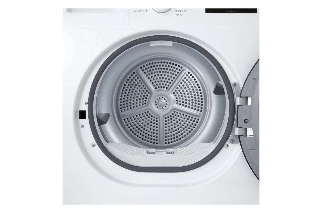 LG Uscător de rufe cu pompă de căldură, 8 kg, Clasa D, RHA1008NWK, thumbnail 9