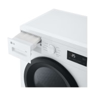 LG Uscător de rufe cu pompă de căldură, 8 kg, Clasa D, RHA1008NWK, thumbnail 8