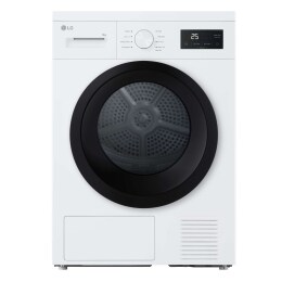 vedere frontală a uscătorului cu pompă de căldură de 10 kg - Senzor uscat, R290 RHA1008NWK