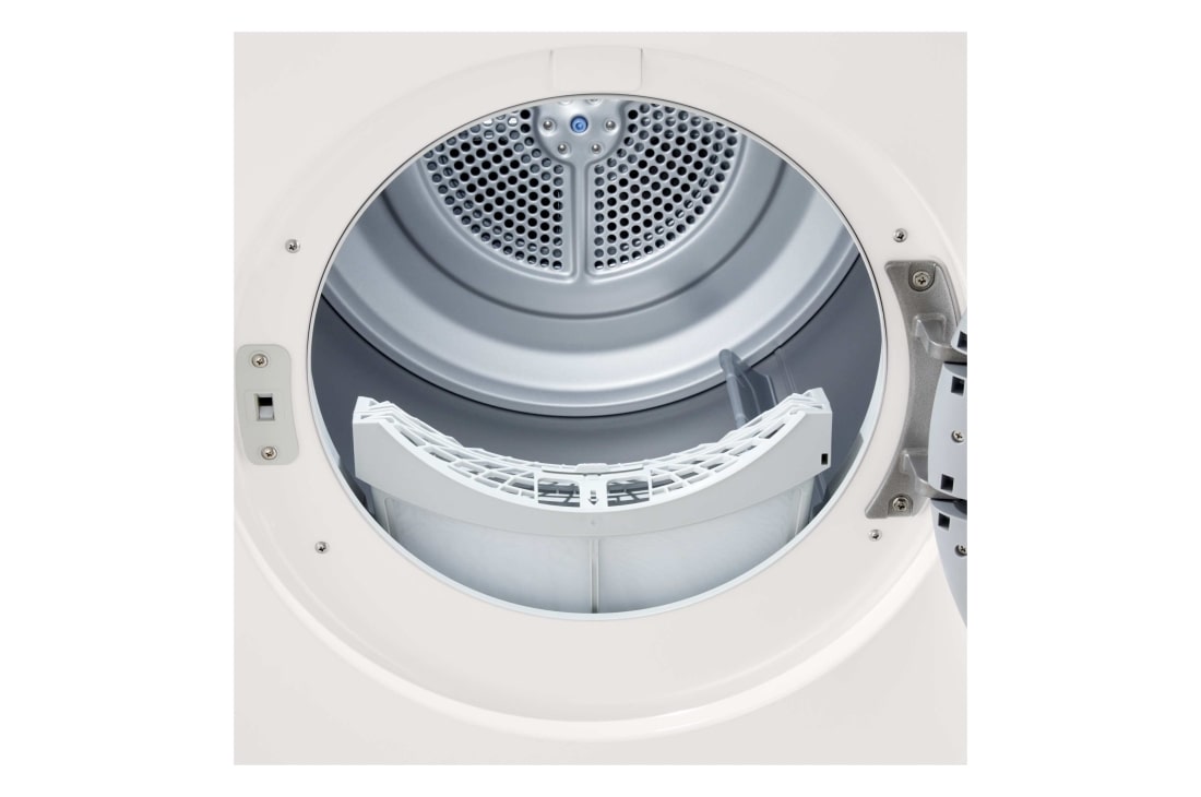 LG Uscător cu pompă de căldură, 8 kg, Condensator cu autocurățare, Sensor Dry, Filtru de scame dublu, RHX1008NWH, thumbnail 3