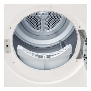 LG Uscător cu pompă de căldură, 8 kg, Condensator cu autocurățare, Sensor Dry, Filtru de scame dublu, RHX1008NWH, thumbnail 3