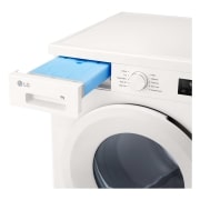 LG Uscător cu pompă de căldură, 8 kg, Condensator cu autocurățare, Sensor Dry, Filtru de scame dublu, RHX1008NWH, thumbnail 5