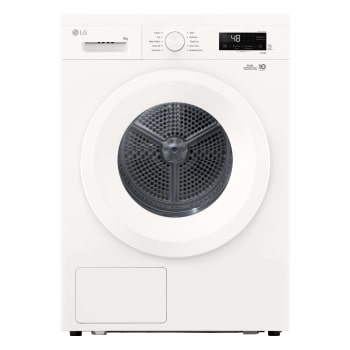 Uscător cu pompă de căldură, 8 kg, Condensator cu autocurățare, Sensor Dry, Filtru de scame dublu