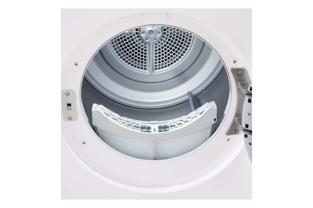 LG Uscător cu pompă de căldură, 8 kg, Condensator cu autocurățare, Sensor Dry, Filtru de scame dublu, RHX1008NWK, thumbnail 3