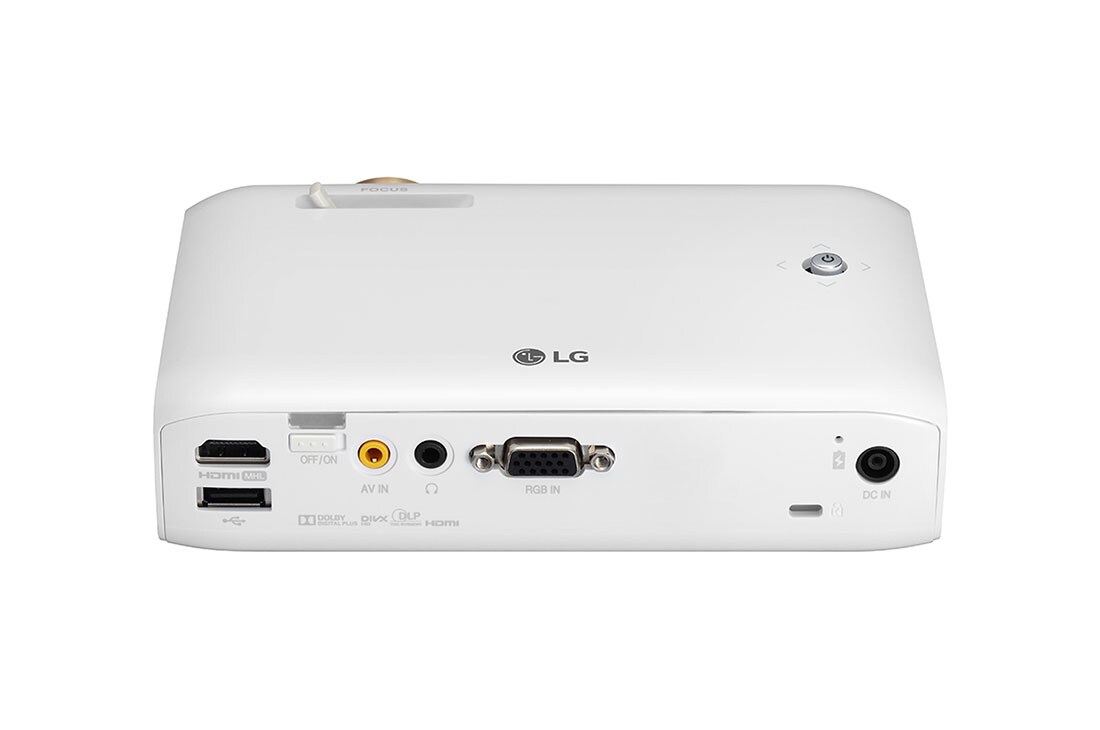 LG Proiector Portabil LG HD | 550 Lumeni | Baterie de până la 2.5 ore | Ecran de până la 100'', PH550G, thumbnail 6