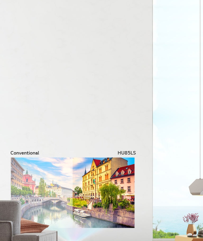 Nu este necesară utilizarea de draperii pentru a întuneca spațiul