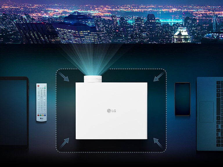 Cel mai mic Proiector WUXGA 6,000 ANSI: Dimensiune compactă