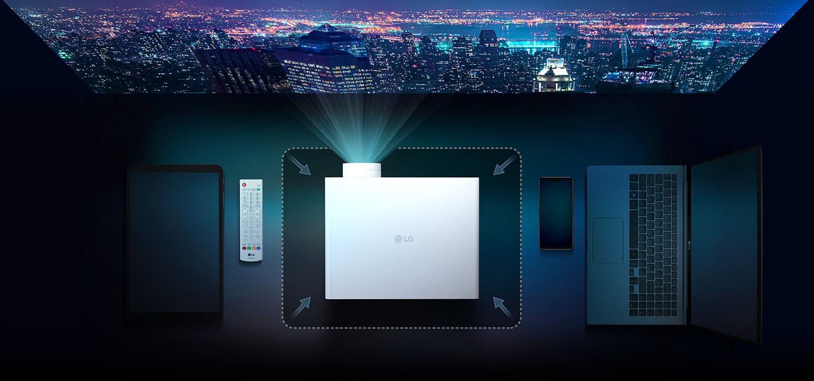 Cel mai mic Proiector WUXGA 5,000 ANSI: Dimensiune compactă