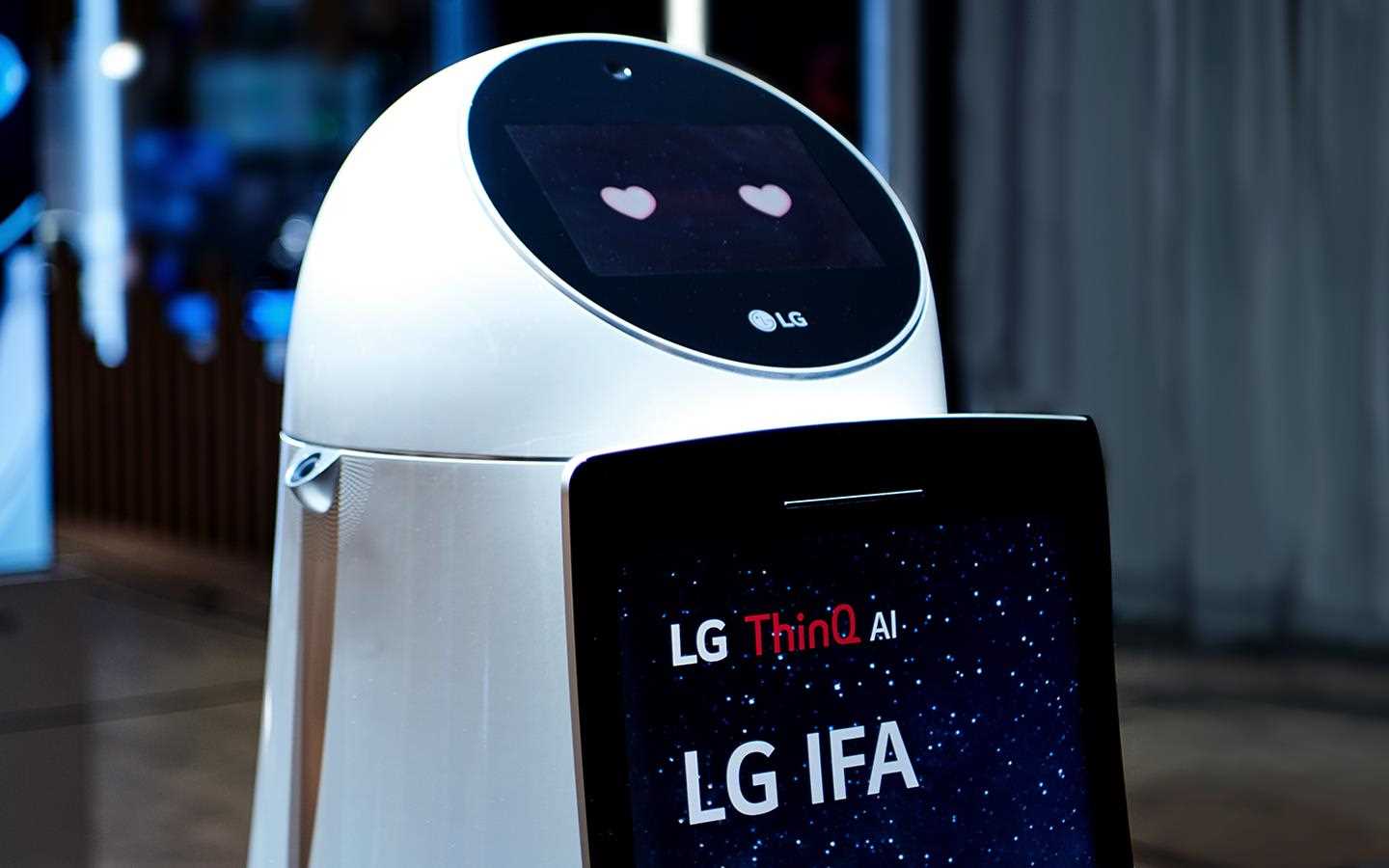IFA 2018: CLOi GuideBot on show LG's AI-focused exhibition