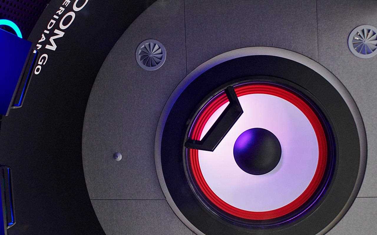 A close-up of the LG XBOOM speaker at IFA 2019 | More at LG MAGAZINE