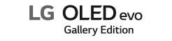 Sigla LG OLED evo Gallery Edition