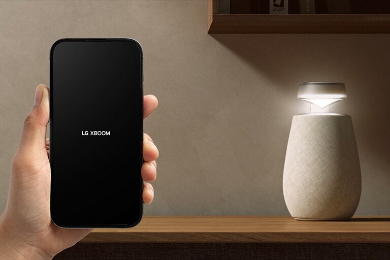 Video koji prikazuje način funkcionisanja režima jednog dodira preko aplikacije LG XBOOM.