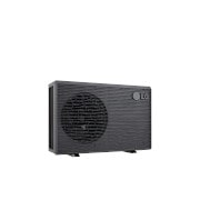 LG R32 Monobloc S II, 1Ø, 9kW, LG R32 Monobloc S II (HM051MRS UA40) crnog dizajna sa velikim prednjim ventilatorom i horizontalnim lamelama.	, HM091MRS UA40, thumbnail 3