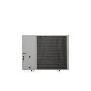LG R32 Monobloc S II, 3Ø, 16kW, LG R32 Monobloc S II (HM163MRS UB40) crnog dizajna sa velikim prednjim ventilatorom i horizontalnim lamelama.	, HM163MRS UB40, thumbnail 4