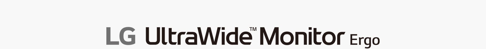 LG UltraWide™ Monitor Ergo