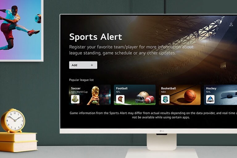 webOS 23 – Sportovi.