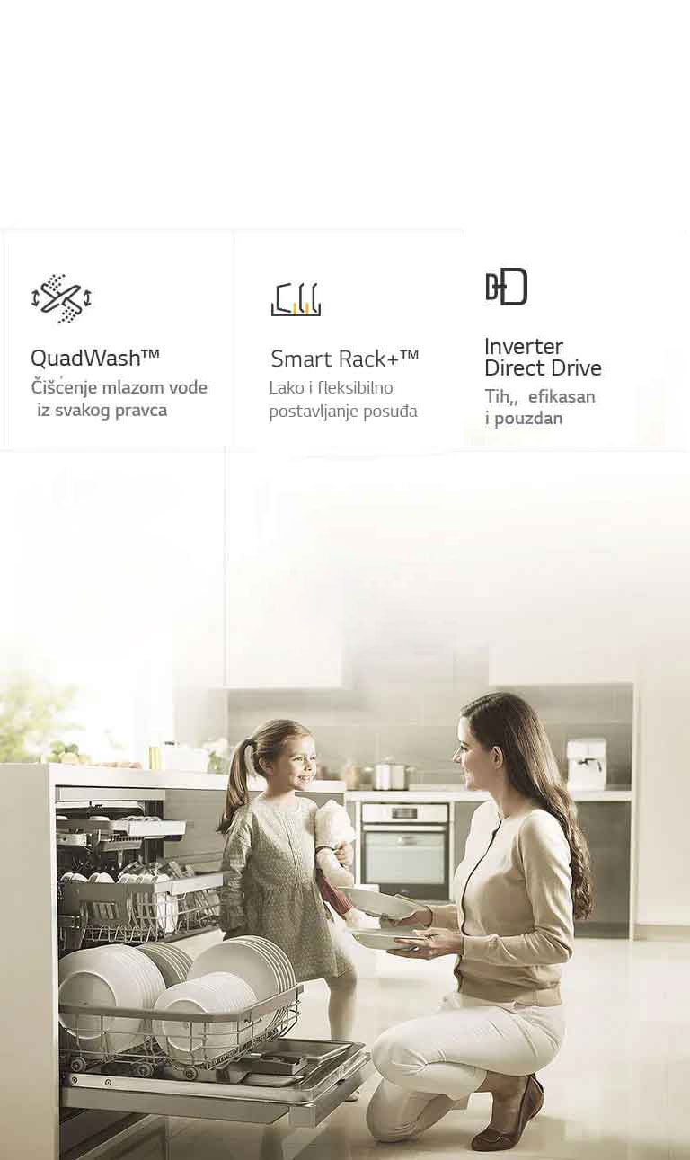 Razlozi da kupite LG mašinu za pranje posuđa