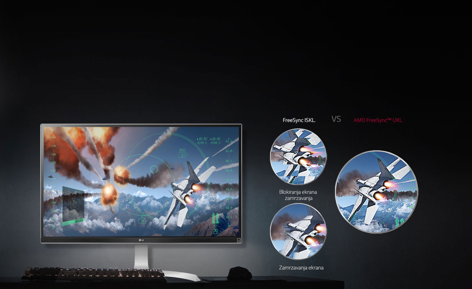 Igranje igara bez kašnjenja pomoću AMD FreeSync™1